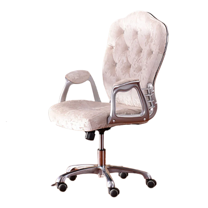 Wheels Glides Office Chair Swivel Luxury Velvet Height Extender Office Chairs Mobile Home Sillas De Oficina Hotel Furniture