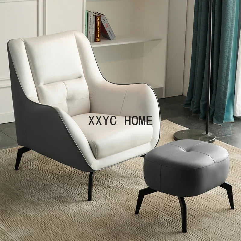 Luxury Modern Chairs Living Room Elastic Recliner Nordic Chair Floor Office Single Sillas De Comedor Designer Furniture Replicas