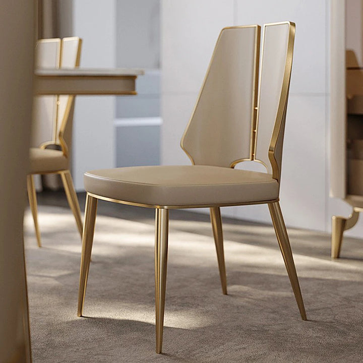 Leather Design Modern Dining Chairs Office Relax Minimalist Bedroom Dining Chairs Modern White Krzeslo Sandalye Home Furniture