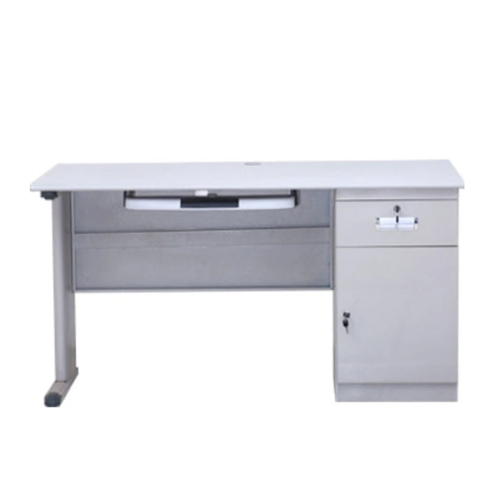 Steel Combination Office Desks Thickening Steel Plate Fireproof Office Desks Household Computer Bureau Meuble Equipment QF50OD