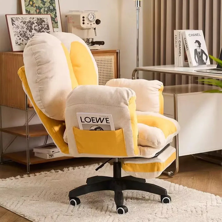 Lazy Sofa Chair Computer Chair Office Chair Long Sitting Comfortable Backrest  Home comfortable Study Anchor Chair Swivel Chair