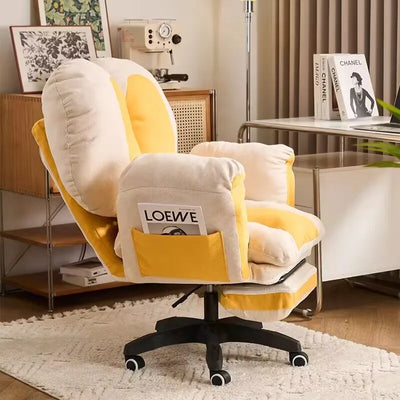 Lazy Sofa Chair Computer Chair Office Chair Long Sitting Comfortable Backrest  Home comfortable Study Anchor Chair Swivel Chair
