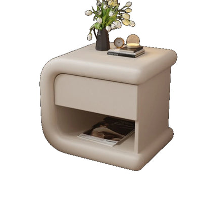 White Luxury Nightstands Minimalist Multifunctional Corner Mini Nightstands Storage Locker Low Szafka Nocna Furnitures CCCTG