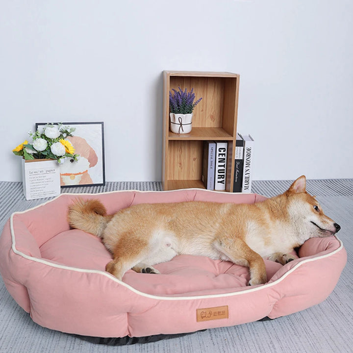 Imitation Suede Pet Bed, Dog Bed And Cat Mat, Pet Bed, Dog And Cat Bed, Suitable For All Cats And Small And Medium-Sized Dogs