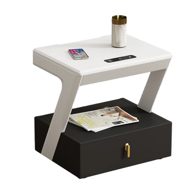 Modern Luxury Smart Wireless Charging Nightstand - WKNS