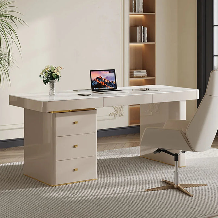 Study Stand Executive Desk Writing Reception Student Computer Gaming Table Study Office Escrivaninha Media Console Furniture