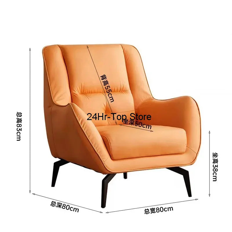 Lazy Makeup Living Room Chairs Floor Nordic Patio Dining Bedroom Office ArmChair Lounge Reading Outdoor Fauteuil Home Furniture