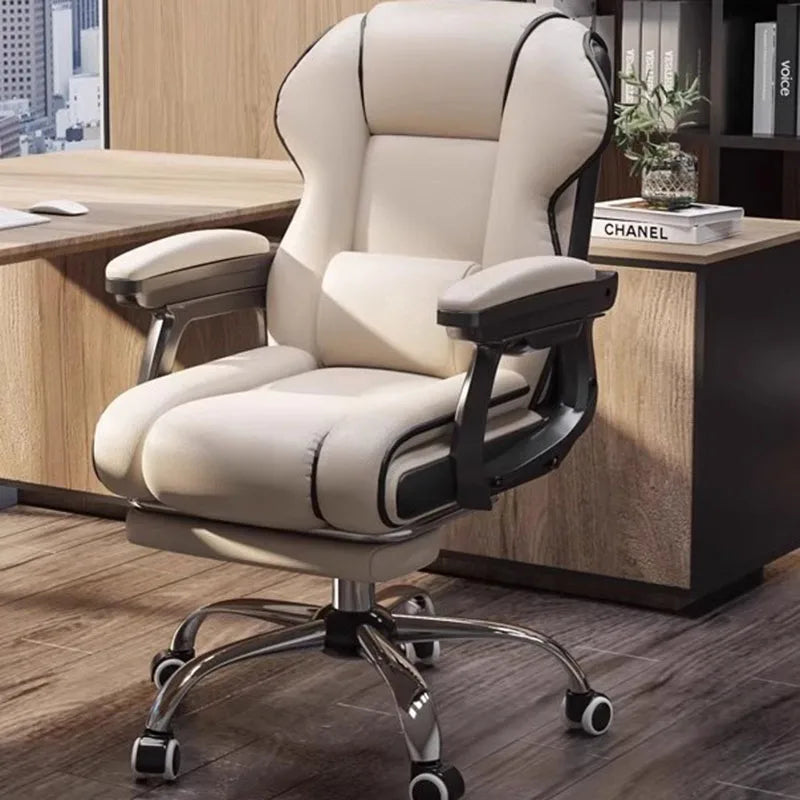 Desk Office Chair Gaming Computer Ergonomic Mobile Bedroom Chair Swivel Dining Arm Vanity Cadeiras De Escritorio Furniture