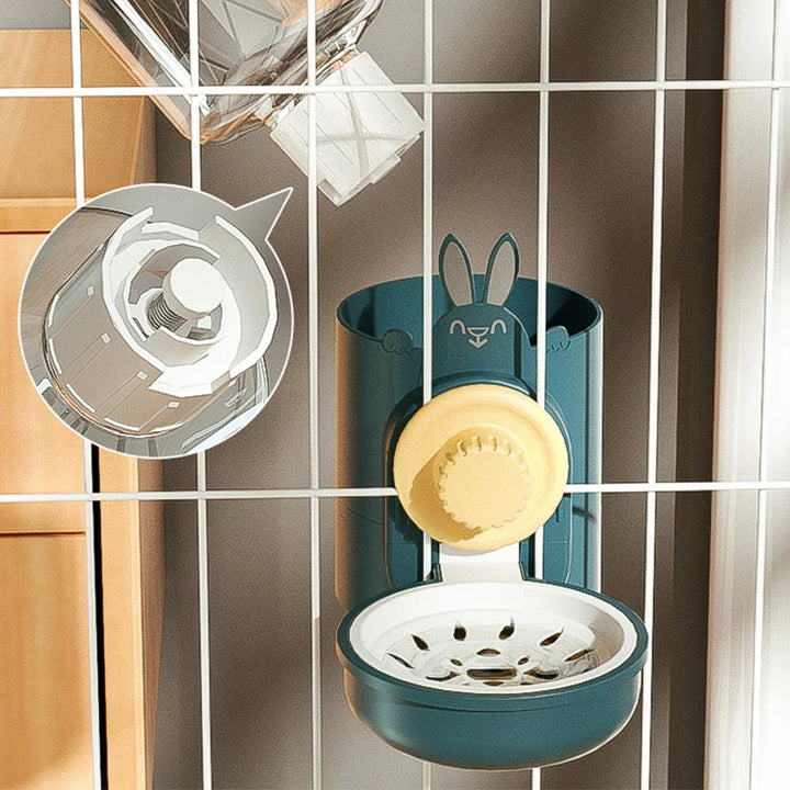 HOOPET Automatic Pet Bowls Cage Hanging Feeder Dog Water Bottle Food Container Dispenser Bowl for Puppy Cats Pet Feeding Product