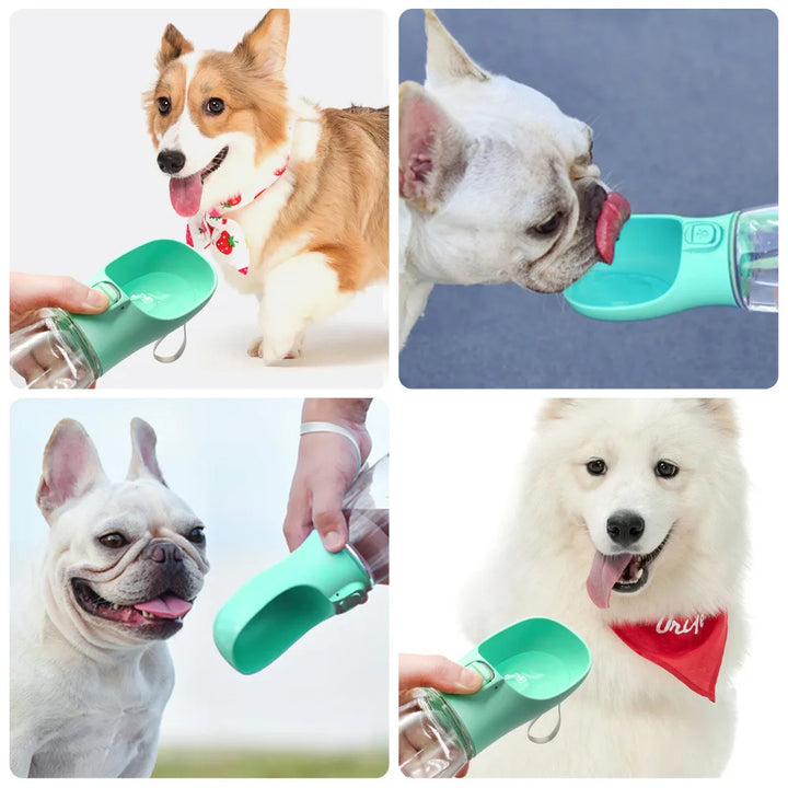 Portable Dog Water Bottle Food and Water Container For Dog Pets Feeder Bowl Outdoor Travel Drinking Bowls Water Dispenser 10d