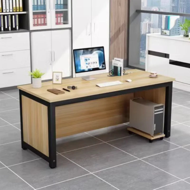 Boss Simplicity Office Desks Table Modern Employee Home Office Desks Secretaire Computer Escritorios Work Furniture QF50OD