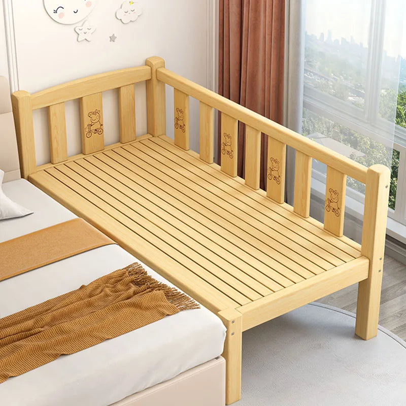 Near Single Kids Bed Boys Safety Barrier Modern Luxury Children Beds Girl Fashion Camas Cheap Dormitorio Bedroom Furniture