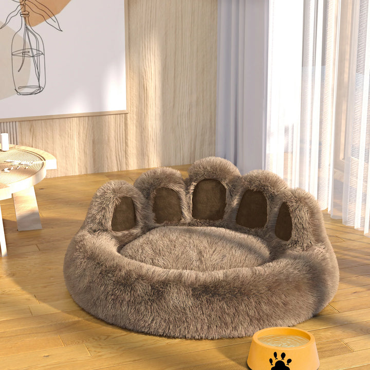 Super Fluffy Dog Bed PET House Sofa Washable Long Plush Outdoor Large Pet Cat Dog Bed Warm Mat Portable Cat Supplies Donut Bed