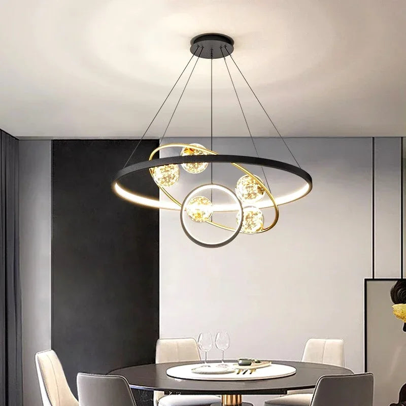 Modern dine dining room Pendant lights indoor lighting Ceiling lamp hanging light led Chandeliers for living room indoor lightin