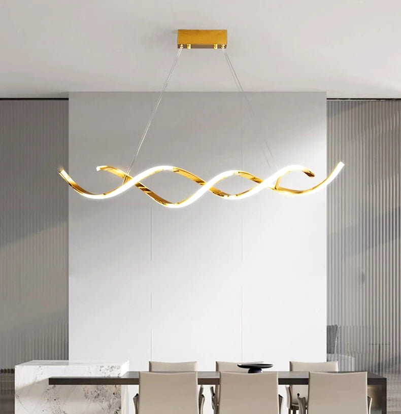 Modern gold Pendant lamp Chandeliers for dining room pendant lights hanging lamps for ceiling Pendant lamp indoor lighting