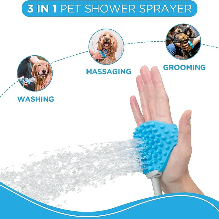 Dog Beauty Bathing Sprinkler Bathroom Outdoor Bathing Accessories Massage Cleaning Multifunctional Pet Bathing God