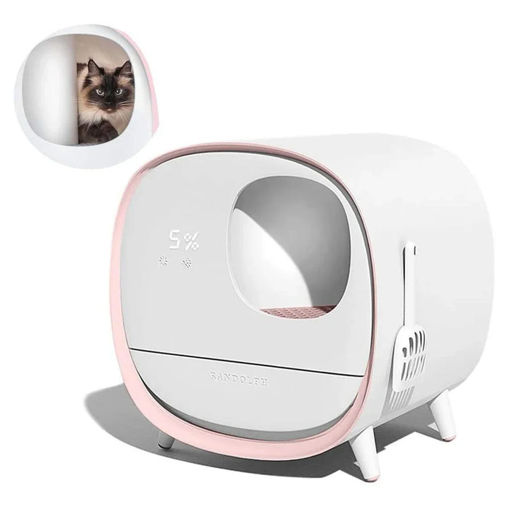 Smart Cat Litter Box, Deodorant Toilet Tray, Automatic Self Cleaning, Fully Enclosed, Pet Bedpans, Pet Supplies