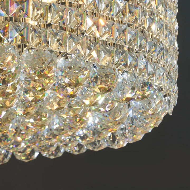 Brand New Product Round Artistic Starry Shinning Ceiling Light Lamp Lustre Chandelier Lighting Living Room