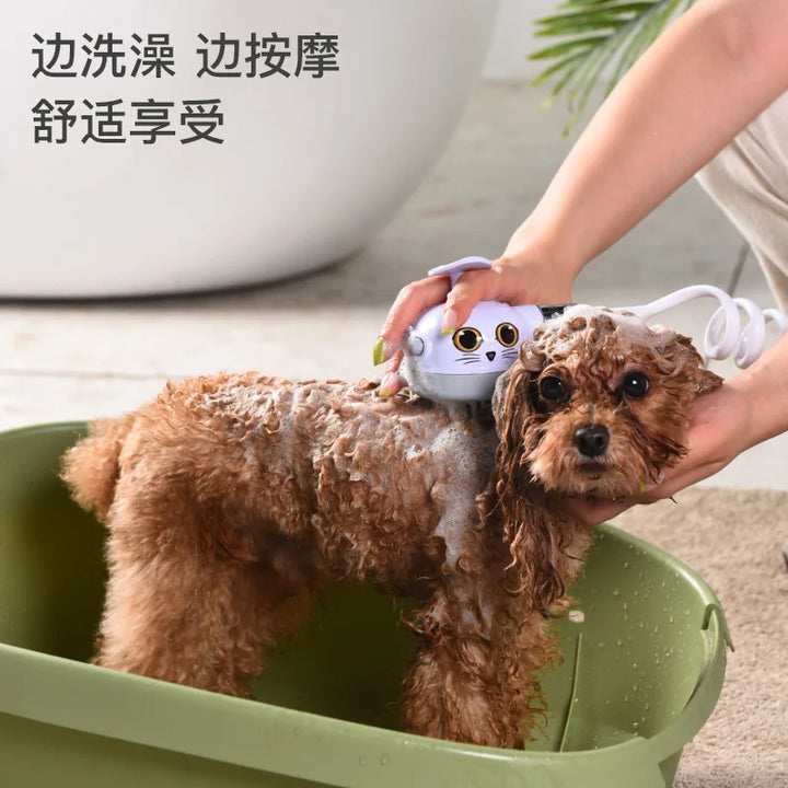 Cat, dog, pet shower, high-end pet massage, cat, dog shower, shower, and refreshing massage head