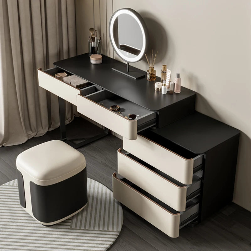 Accessories Dressing Table Mirror White Cosmetic Luxury Dressing Table Console Cabinets Comodas Con Cajones Furniture Bedroom