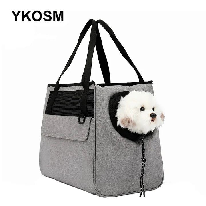 Luxury Pet Carrier Portable Pet Travel Bag Breathable Dog Cat Handbag Outdoor Pet Slings Bag For Puppy Durable Dog Shoulder Bag