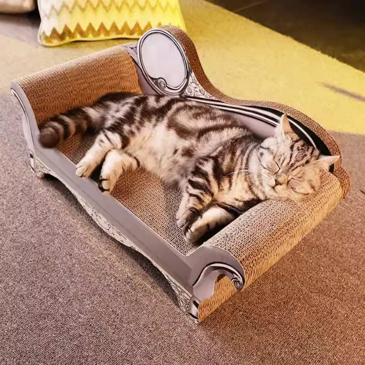 Furniture Cozy Couch Cats Scratcher Luxury Cute Habitats Warm Long Cat Nest Indoor Deep Sleep Areneros Para Gato Pets Supplies