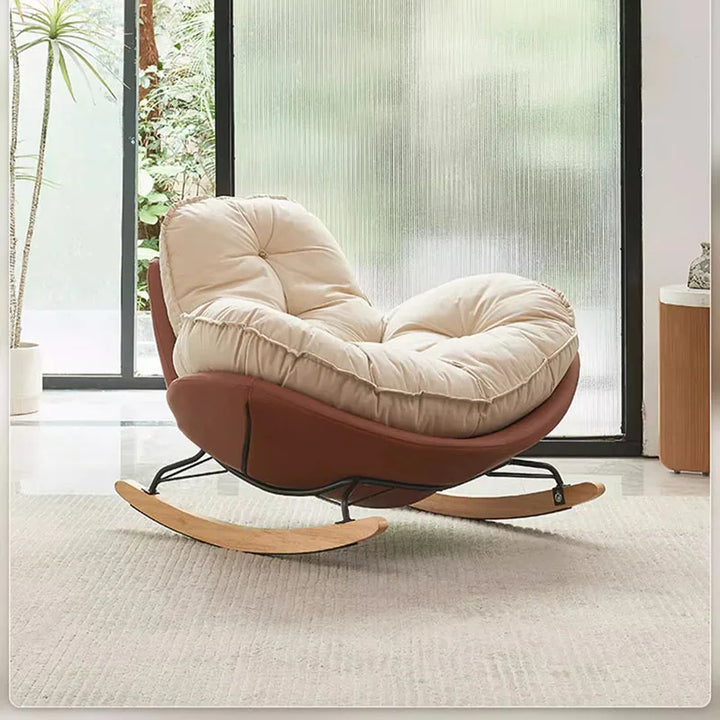 Living Room Rocking Chair Modern Luxury Meditation Reading Comfy Floor Chair Office Cadeiras De Sala De Estar Bedroom Furniture