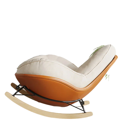 Lazy Designer Elastic Recliner Sofa Fabric Nordic Single Comfy Rocking Chair Relax Outdoor Chaise Design Bedroom Furniture