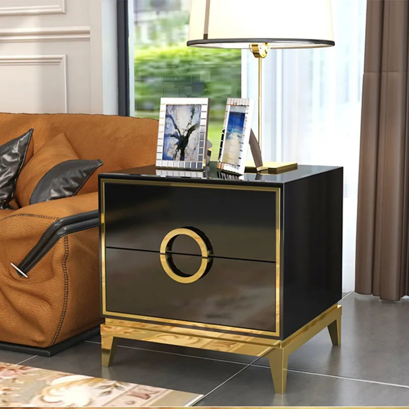 Modular Modern Bedside Table Cabinet Simple Bedroom Created Bedside Table Comfortable Mobile Mesas De Noche Luxury Furniture GG