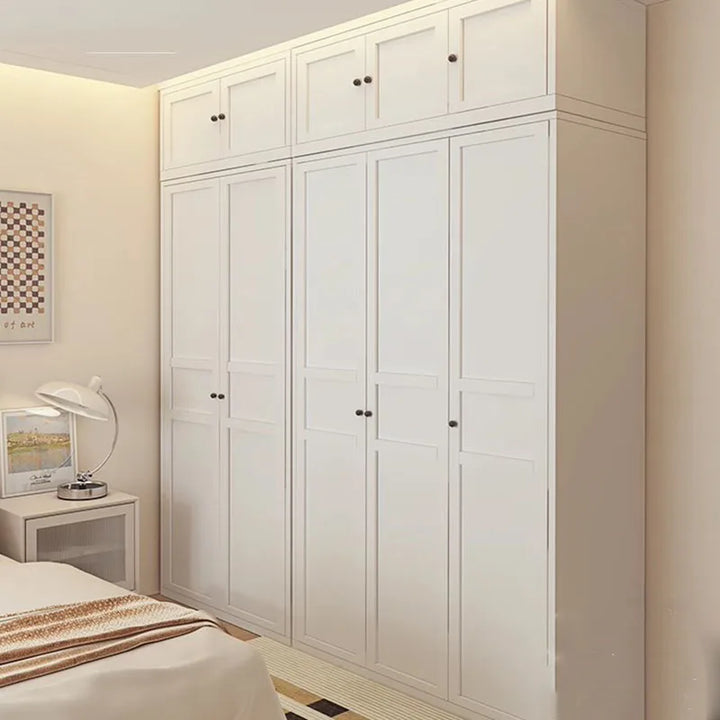 Nordic Storage Organizer Wardrobe Storage Aesthetic Wooden Hotel Wardrobe Bedroom Closets Systems Ropero Armable Home Furniture