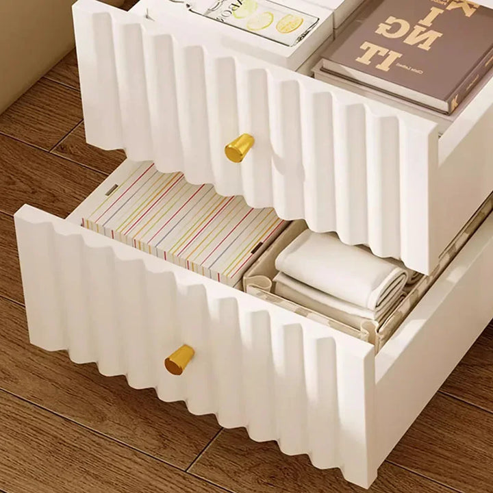 Minimalist Storage Nightstand Table Kawaii Dormitory Small Drawers Bedsides Table Trendy Narrow Mesinhas De Cabeceira Furniture