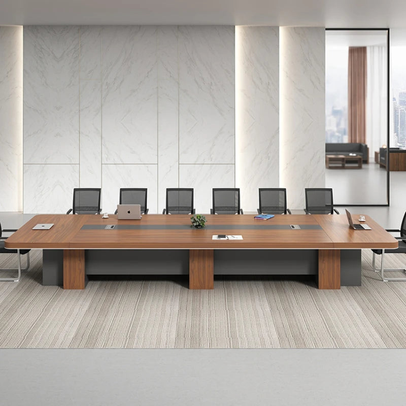 Coffee Study Conference Table Design Standing Metal Simple Office Desk Square Meeting Tavolo Riunioni Office Furniture CM50HY