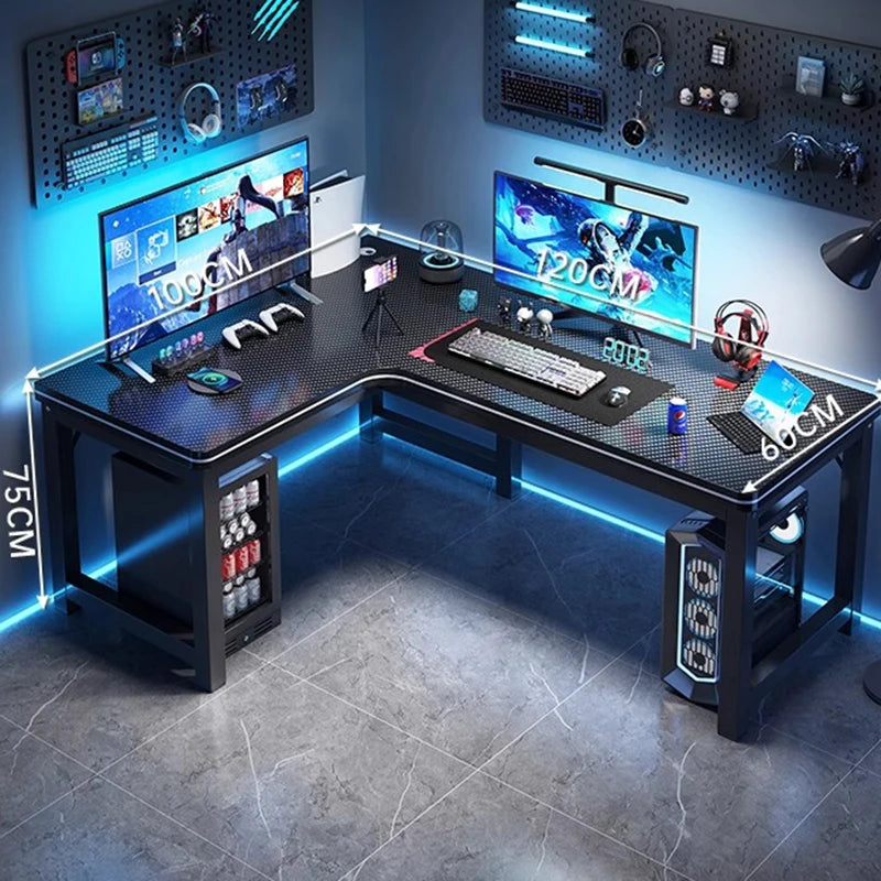 Gamer Computer Desks Portable L Shaped Youth Sedentary Work Bench Desk Seating Gaming Office Escritorios Gamer Furniture Home