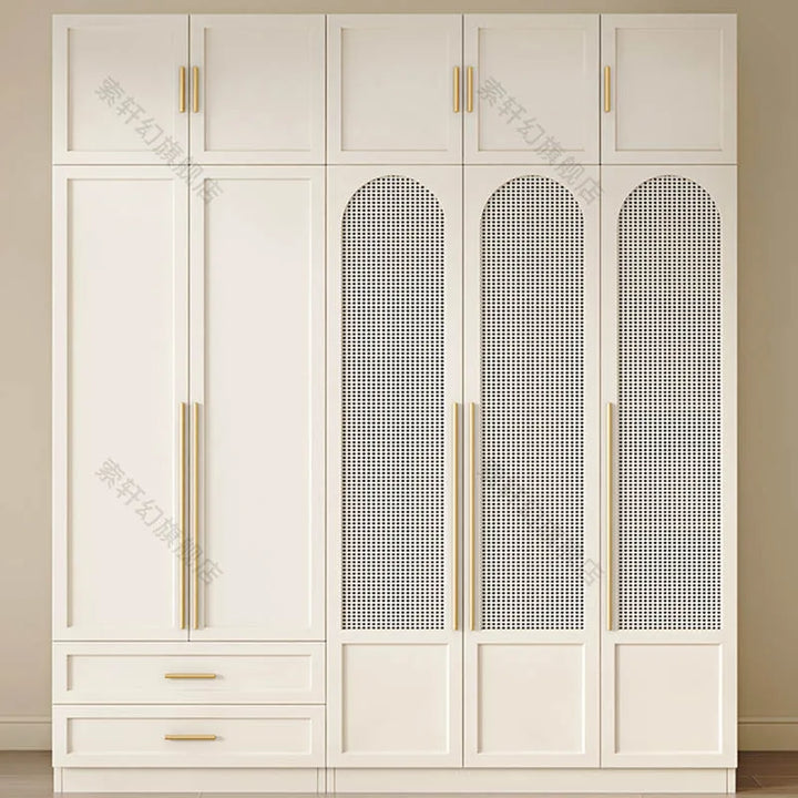 Bedroom Mirror Wardrobes Nordic Luxury Modern Free Shipping Apartment Cabinets Dressers Nordic Armario De Ropa Home Furniture