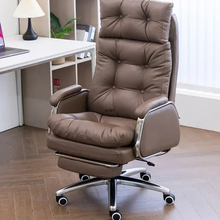 Massage Reclining Office Chairs Arm Ergonomic Comfy Swivel Office Chairs Gamer Comfortable Sillas Para Escritorios Furniture