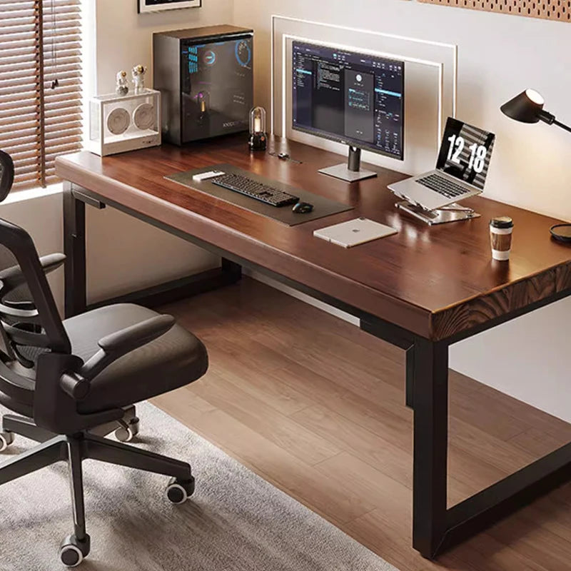 Modern Reception Computer Desks Study Vanity Workflow Work Computer Desks Kids Wooden Table Ordinateur Office Desk Furniture