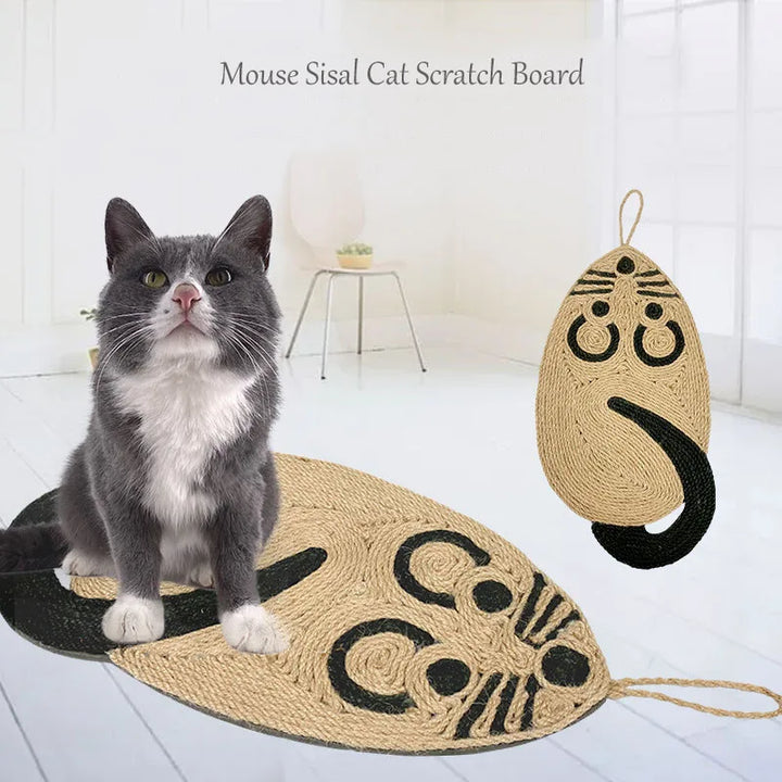 Pet Cat Supplies Accessories Product Sisal Cat Scratch Mat Cats Grinding Nail Scraper Pad Wear-resistant Cat Scratcher Board Toy