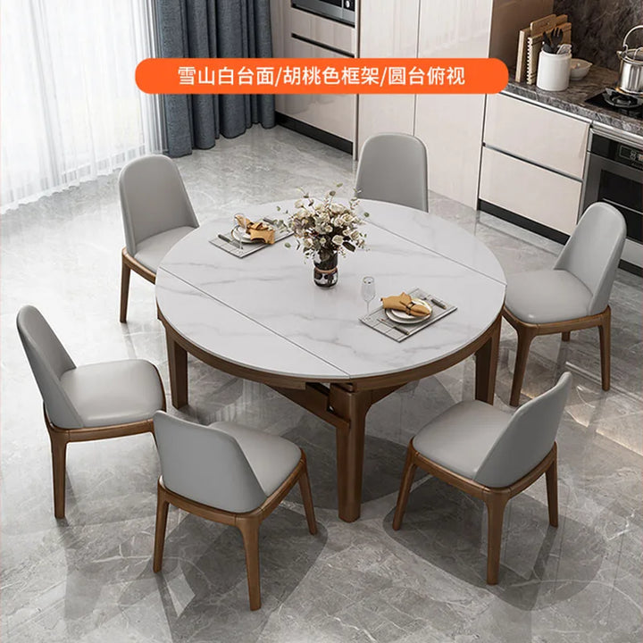 Coffee Living Room Dining Tables Luxury Kitchen Chairs Wood Dining Tables Desk Home Extendable Esstische Set Furniture WW50DT