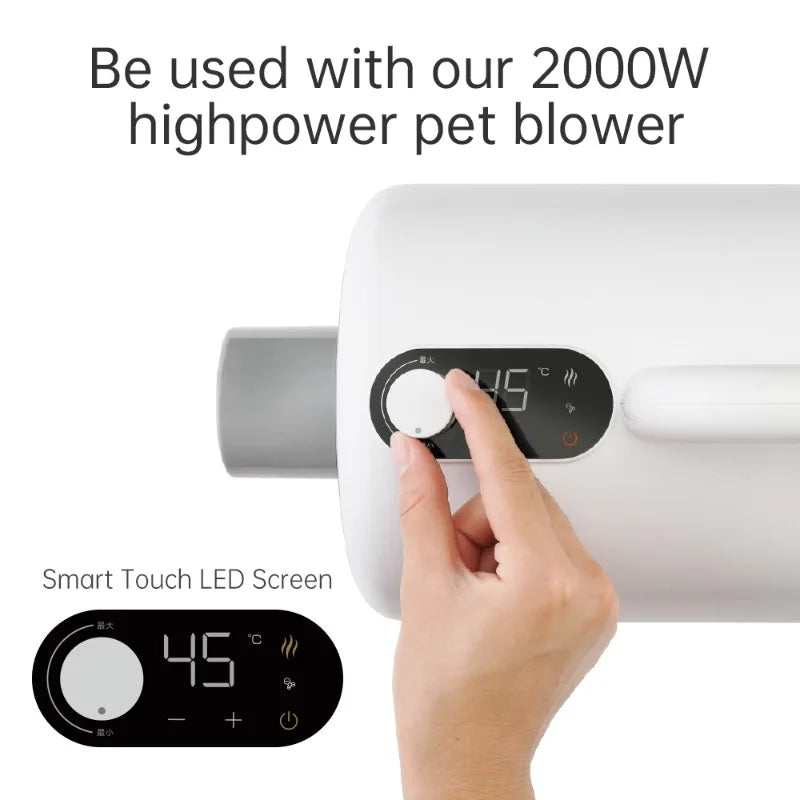 Intelligent Pet Dog Drying Box Dog Hair Dryer Bathing Blowing Hair Cat Small Pet Dog Dryer with Water Blower 2000W High Power