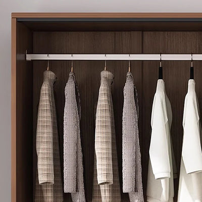 Organizer White Wardrobes Clothing Rack Luxury Wooden Simple Cabinets Apartment Bedroom Mueble Para Colgar Ropa Home Furniture