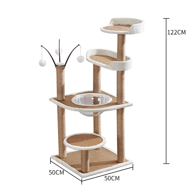 Cat Scratcher Tower, Home Carrier, Cats and Dogs House, Scratcher Tower Scratcher Tower, Cats Gym Training Supplies, Pet Product