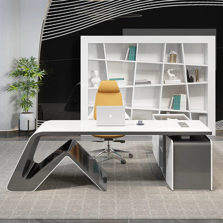 Work Standing White Desk Small Study Modern Computer Laptop Desk Office Writing Work Mesa Para Computador Nordic Furniture