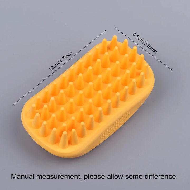 Pet Shampoo Grooming Brush Long Short Hair Medium Large Pets Dogs Cats Back Massage Shower Comb Scrubbe Cepillo Para Mascotas