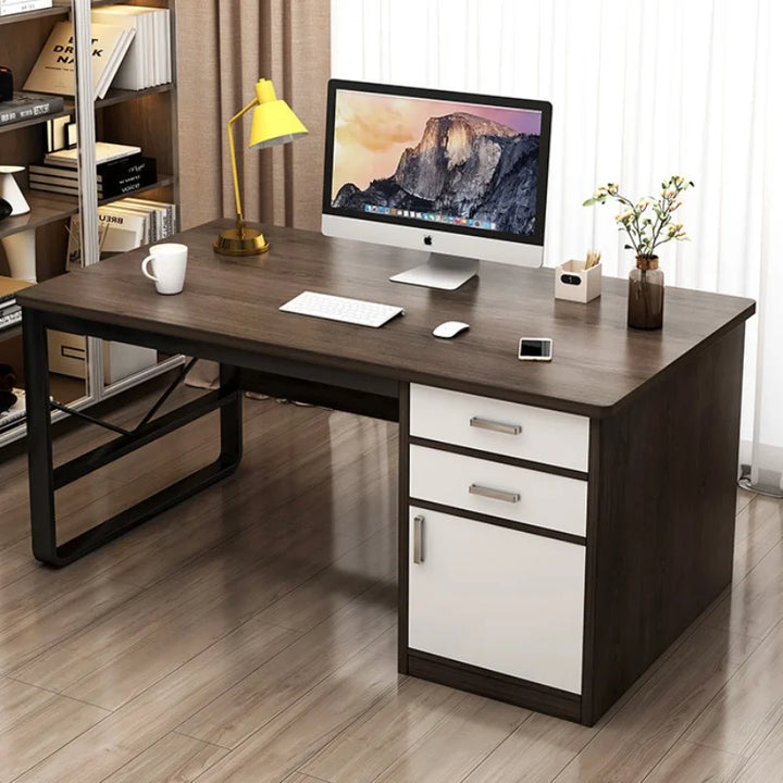 Modern Work Office Desks Bedroom Simplicity Secretaire Study Office Desks Table Home Escritorio Habitacion Furniture QF50OD