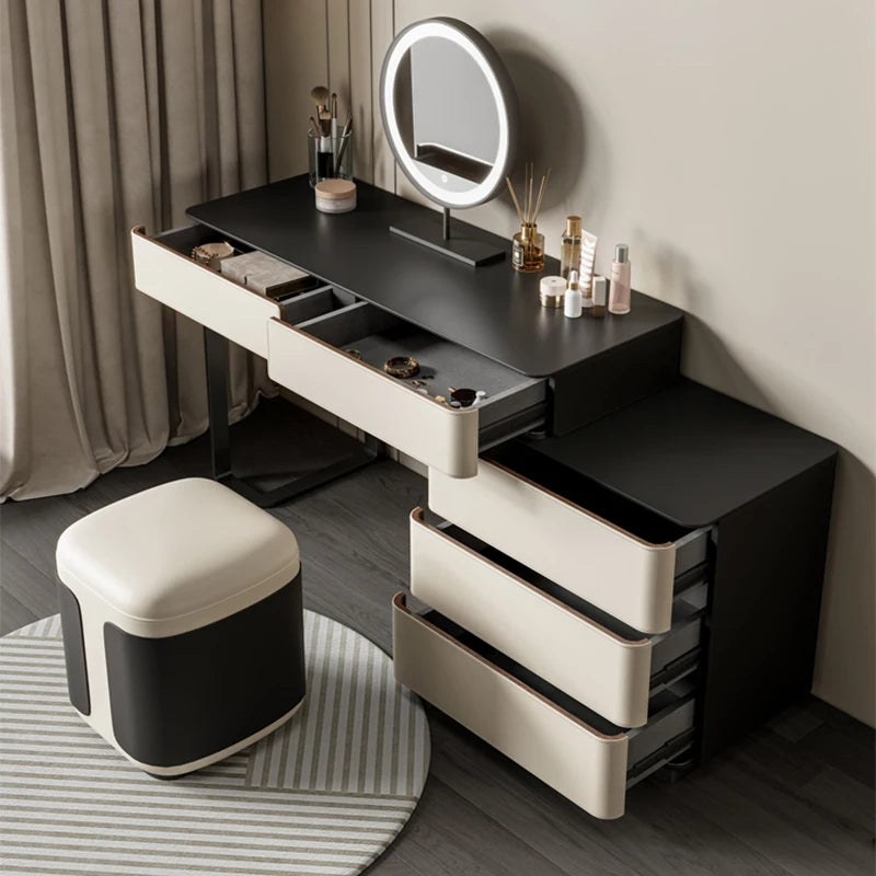 Cosmetic Bedside Dressing Table Luxury Drawers Mobile Dressing Table Accessories Coiffeuse De Chambre Bedroom Set Furniture