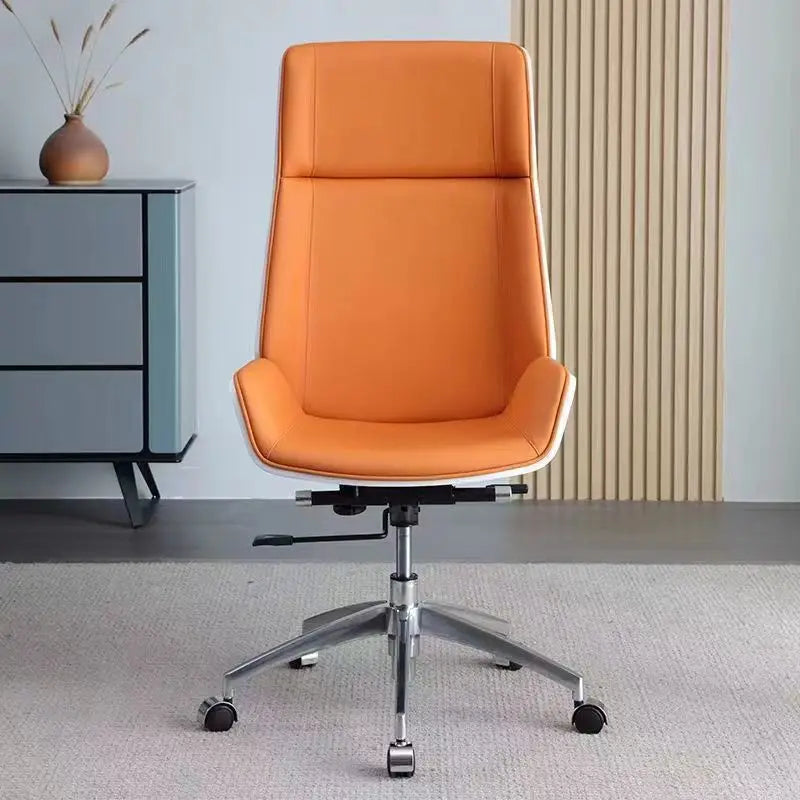 Handle Leisure Office Chair Design High Fashion Back Support Comfort Ergonomic Modern Chairs Fabric Mobili Swivel Furniture