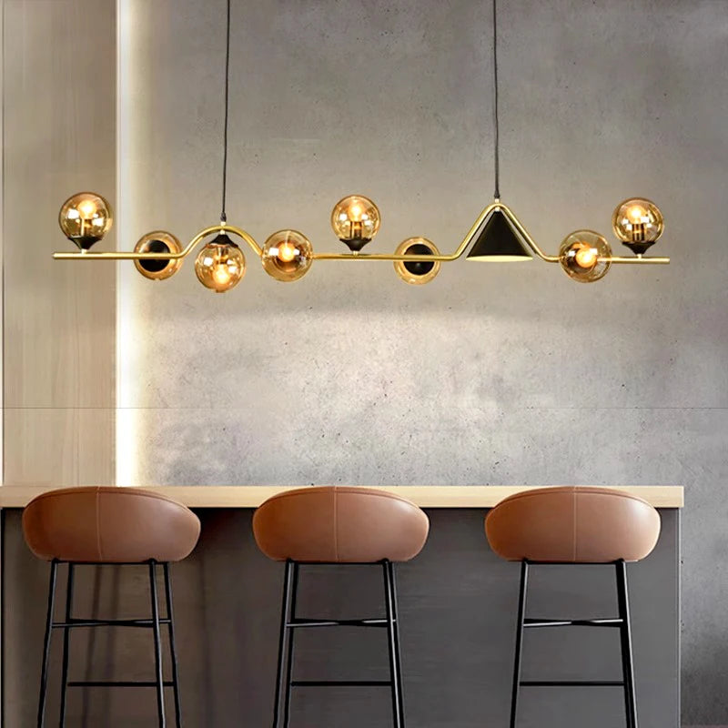 Modern glass Pendant lamp led Chandeliers for dining room pendant lights hanging lamps for ceiling Pendant lamp indoor lighting