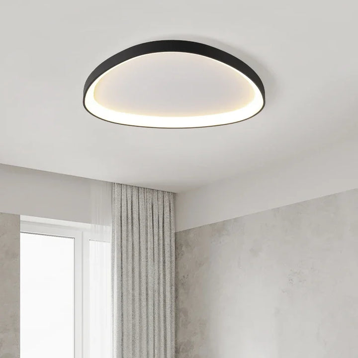 Living Room Ceiling Lamp Modern LED Ceiling Chandelier for Bedroom Kitchen Simplicity Indoor Ultrathin Black White Ceiling Light