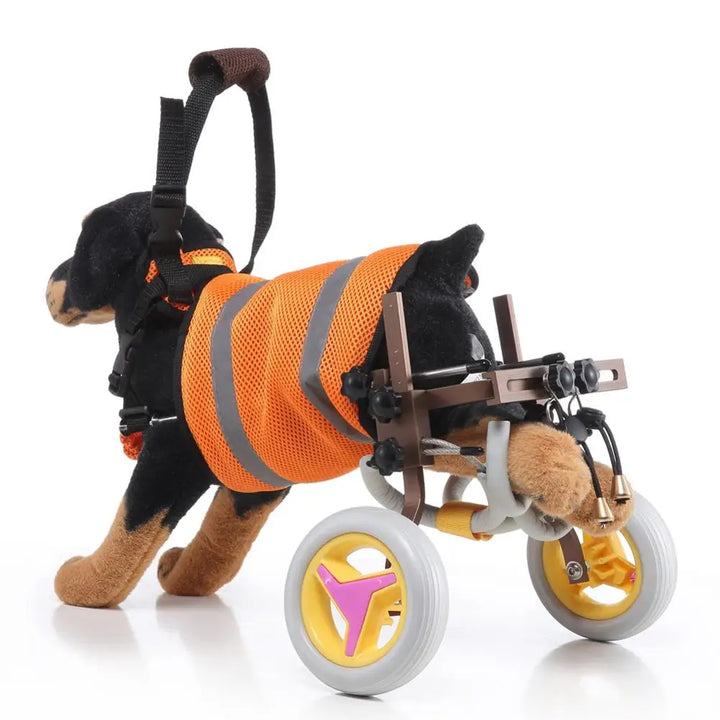 Adjustable Dog Wheelchair, Pet Rehabilitation, Walking Aid Vehicle, Walk Cart, Scooter Weak Disabled