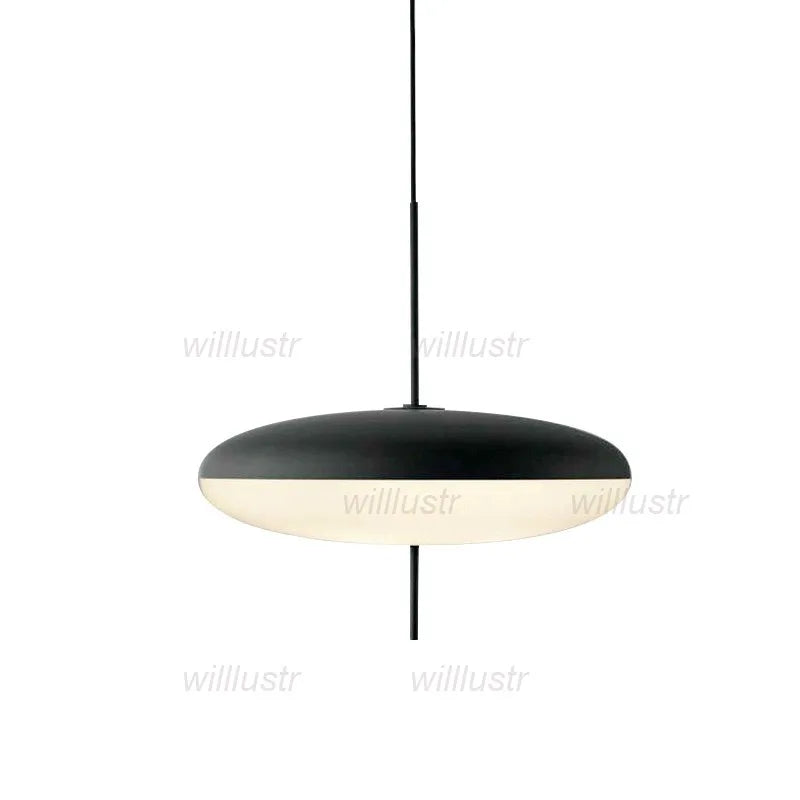 Modern Acrylic Pendant Lamp Creative UFO Suspesion Light Hotel Cafe Store Bar Dining Bedroom Astep Hanging Ceiling Chandelier